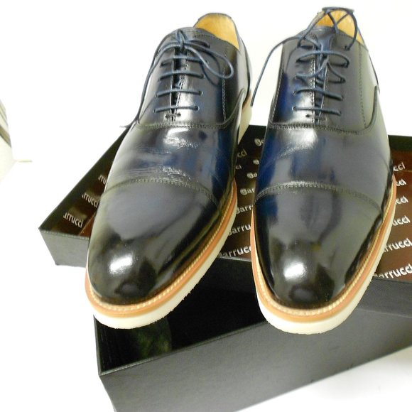 ✅ Men\'s Carrucci Cobalt Blue Oxford - Size 10 NWOT